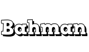 Bahman snowing logo