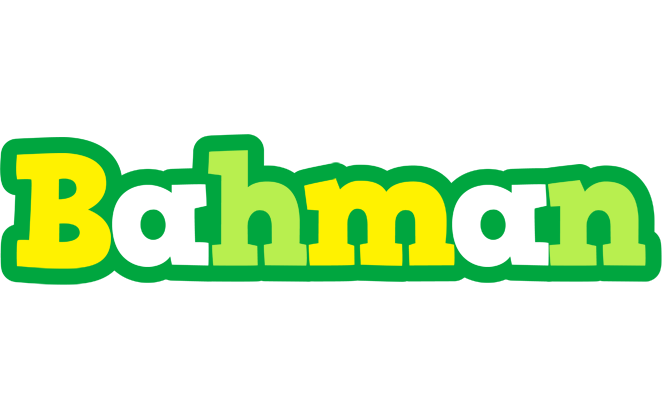 Bahman soccer logo