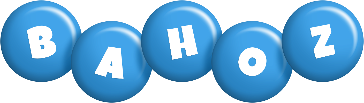 Bahoz candy-blue logo