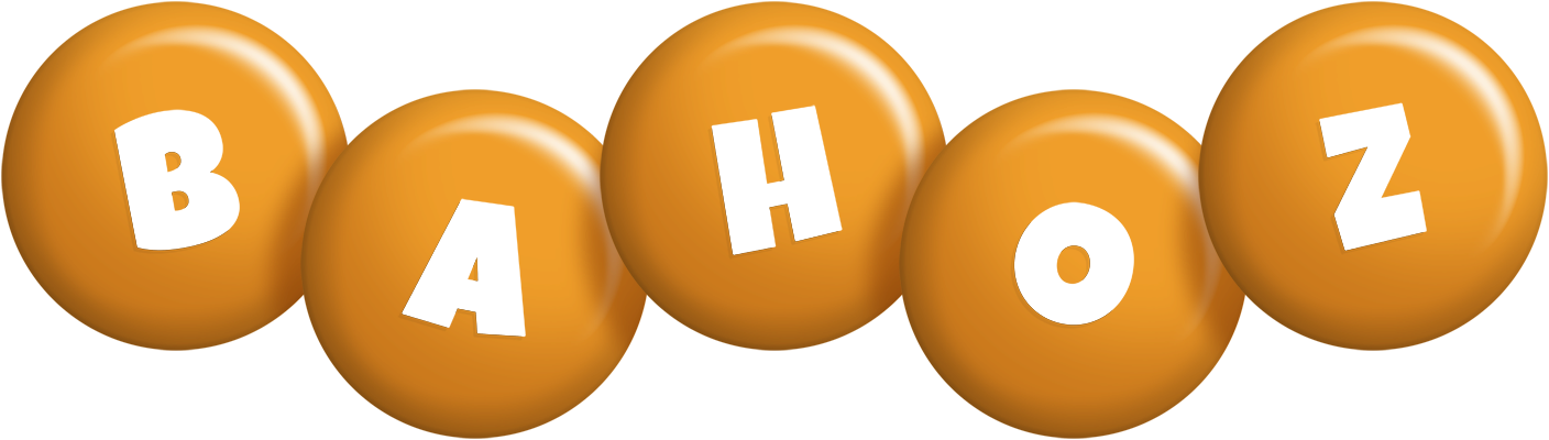 Bahoz candy-orange logo