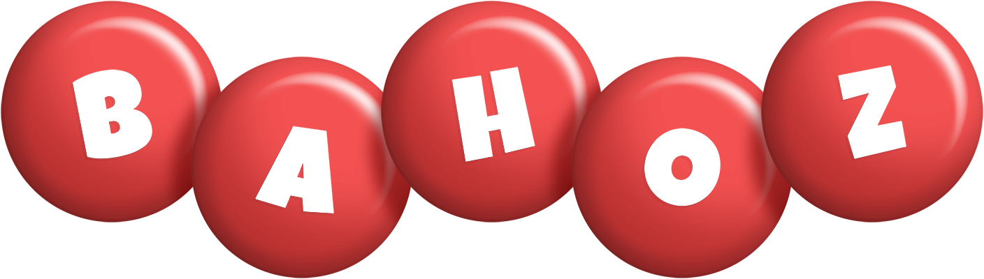 Bahoz candy-red logo