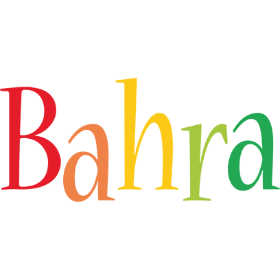 Bahra birthday logo