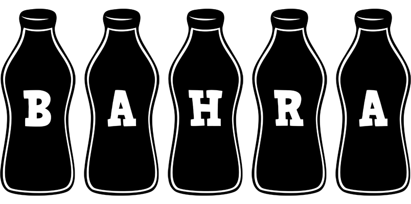 Bahra bottle logo