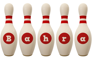 Bahra bowling-pin logo