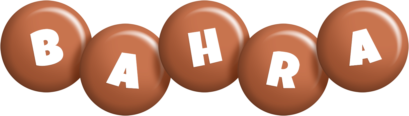 Bahra candy-brown logo