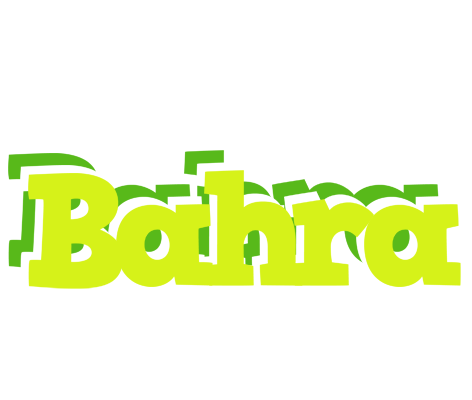 Bahra citrus logo