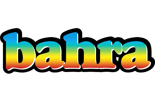 Bahra color logo