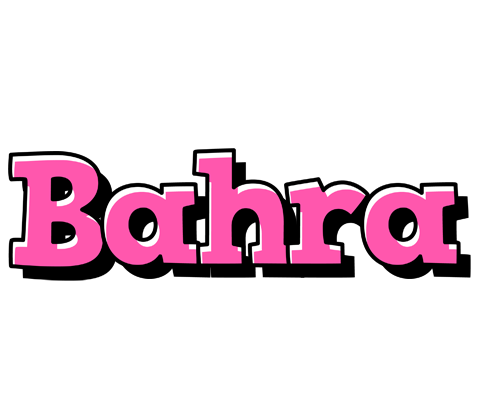 Bahra girlish logo