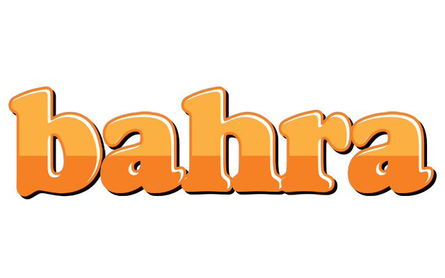 Bahra orange logo