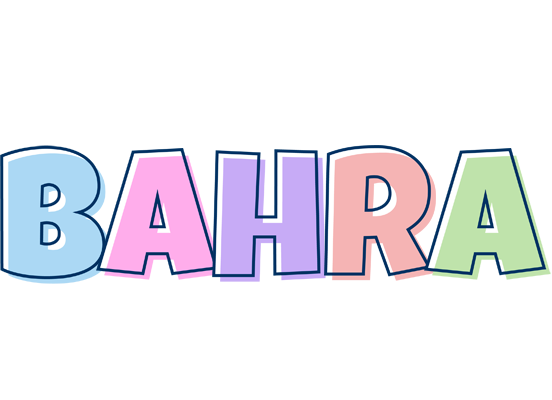 Bahra pastel logo