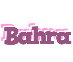 Bahra relaxing logo