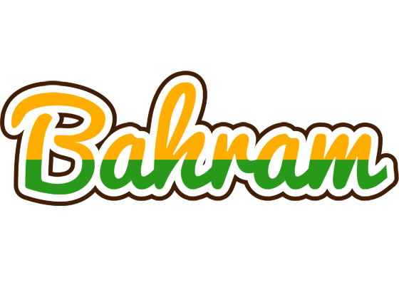 Bahram banana logo
