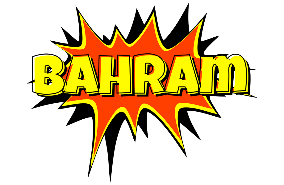 Bahram bazinga logo