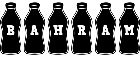 Bahram bottle logo