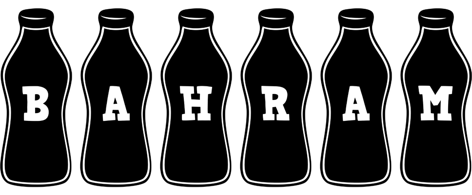 Bahram bottle logo