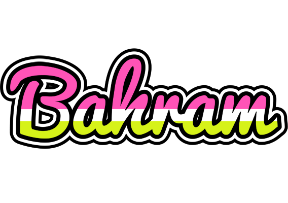 Bahram candies logo