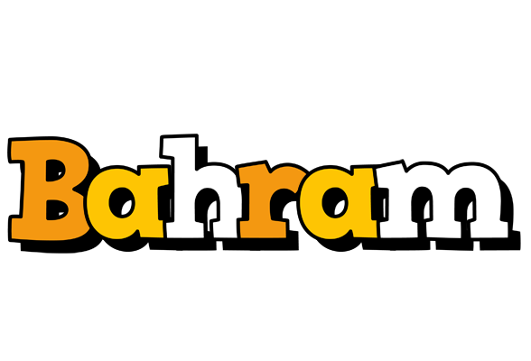 Bahram cartoon logo