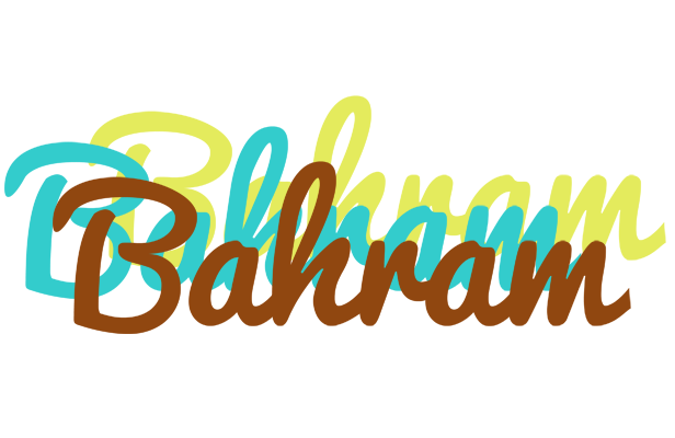 Bahram cupcake logo