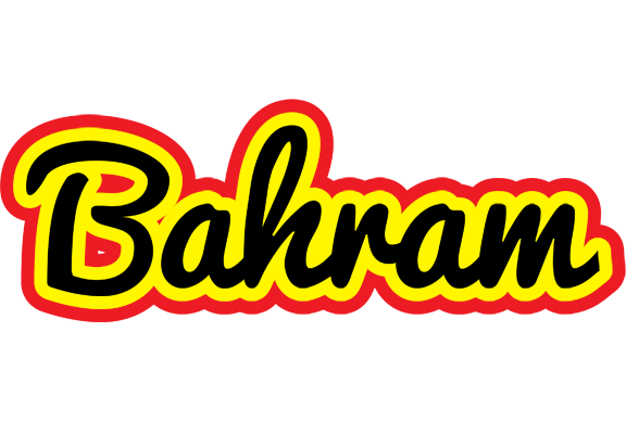 Bahram flaming logo