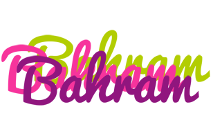 Bahram flowers logo