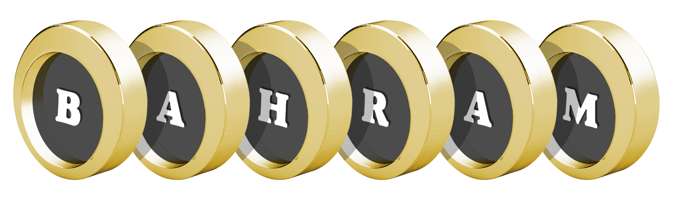 Bahram gold logo