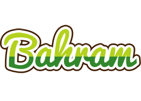 Bahram golfing logo
