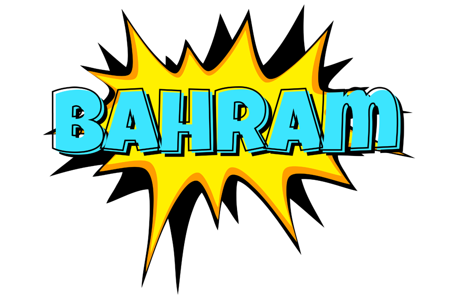 Bahram indycar logo