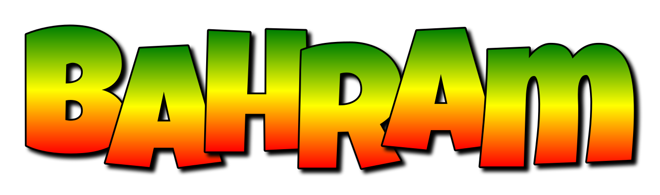 Bahram mango logo