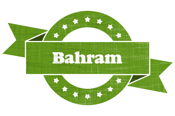 Bahram natural logo