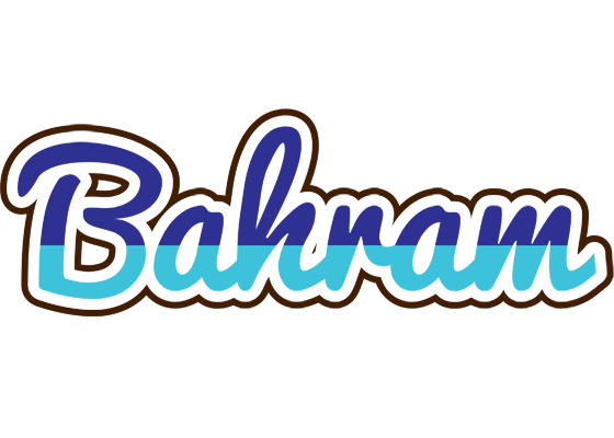 Bahram raining logo