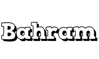 Bahram snowing logo