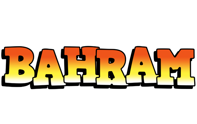 Bahram sunset logo