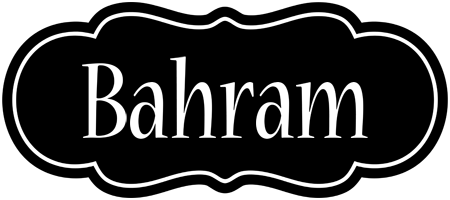 Bahram welcome logo