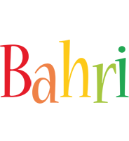 Bahri birthday logo