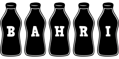 Bahri bottle logo