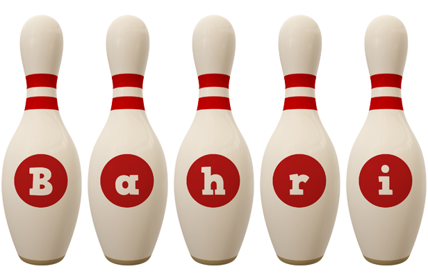 Bahri bowling-pin logo