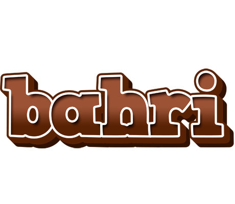 Bahri brownie logo