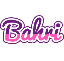 Bahri cheerful logo