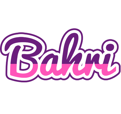 Bahri cheerful logo
