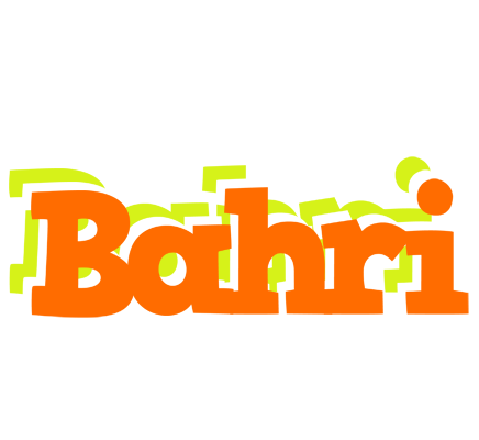 Bahri healthy logo