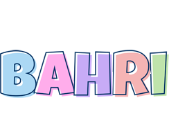 Bahri pastel logo