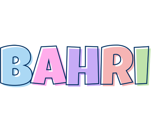 Bahri pastel logo