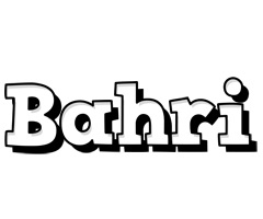 Bahri snowing logo