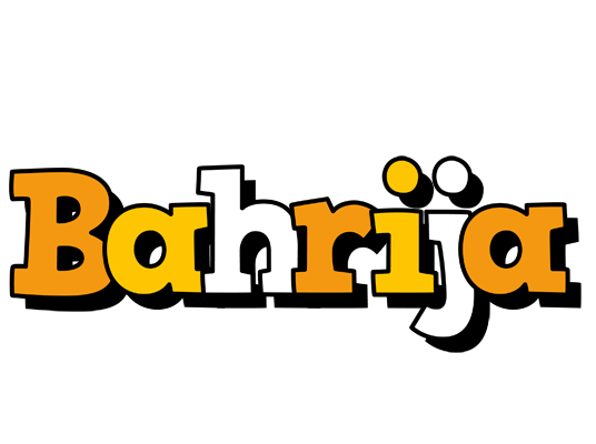 Bahrija cartoon logo