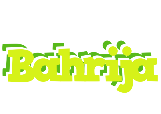Bahrija citrus logo
