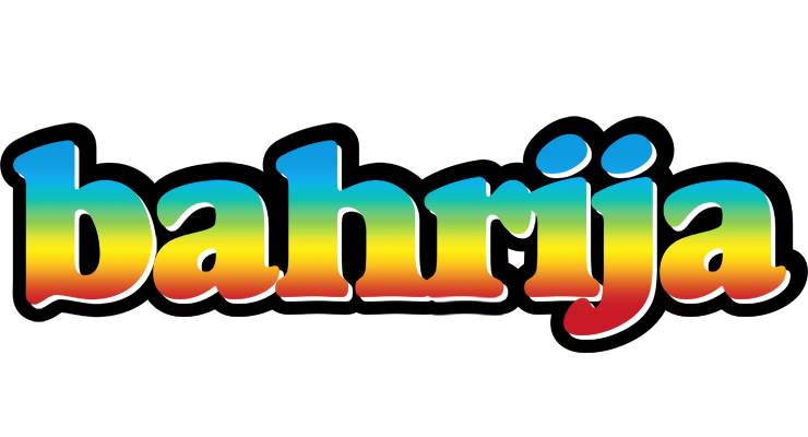 Bahrija color logo