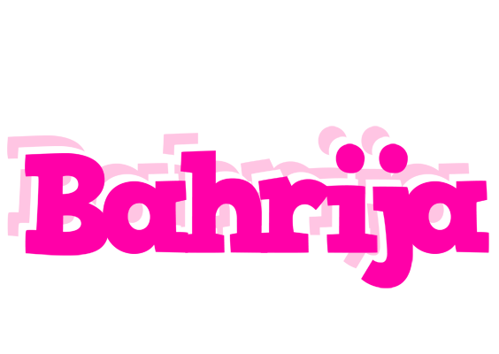 Bahrija dancing logo