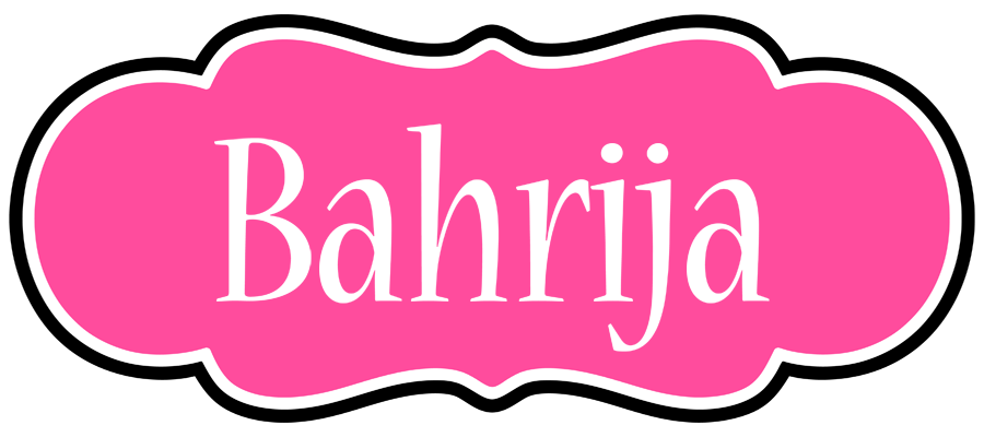 Bahrija invitation logo