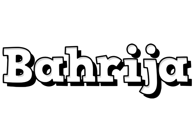 Bahrija snowing logo