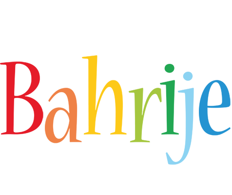 Bahrije birthday logo